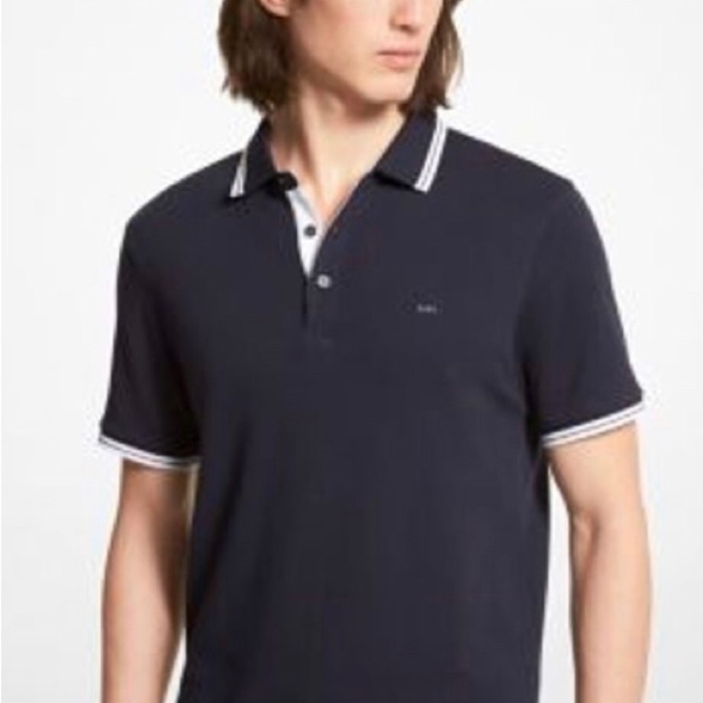 Michael Kors Navy Polo Shirt